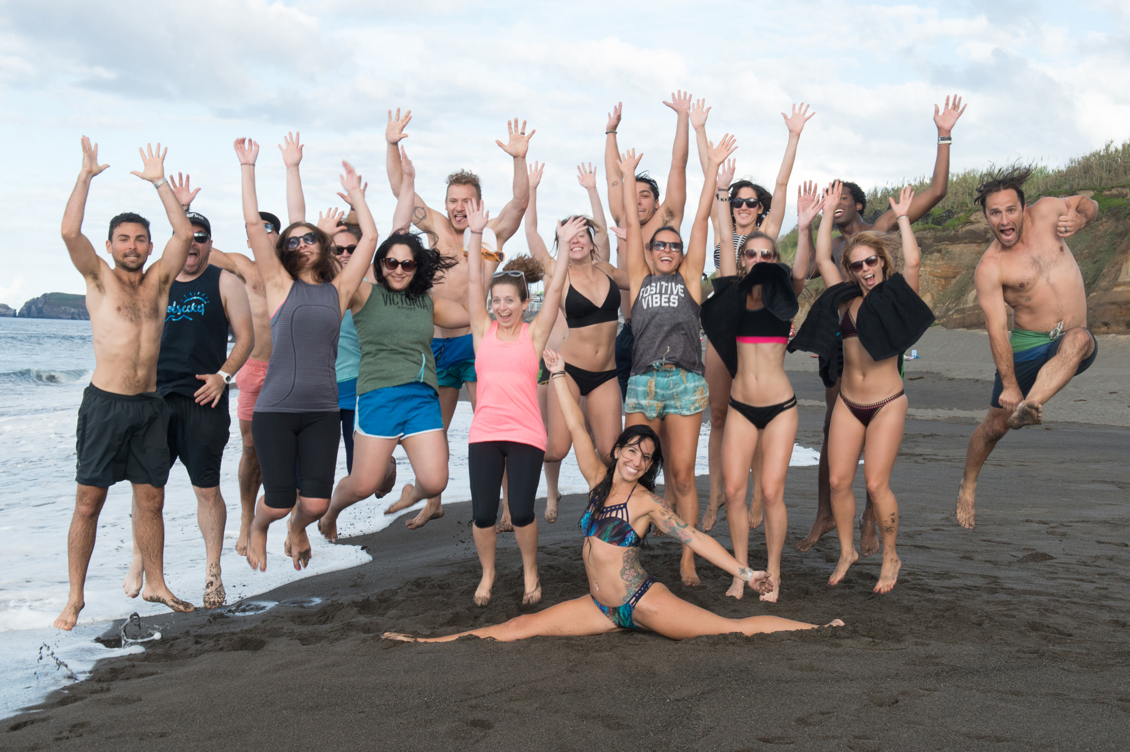 Beach Azores Yoga Retreat